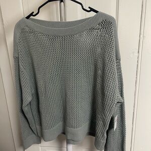 Women's Gray Knit Sweater